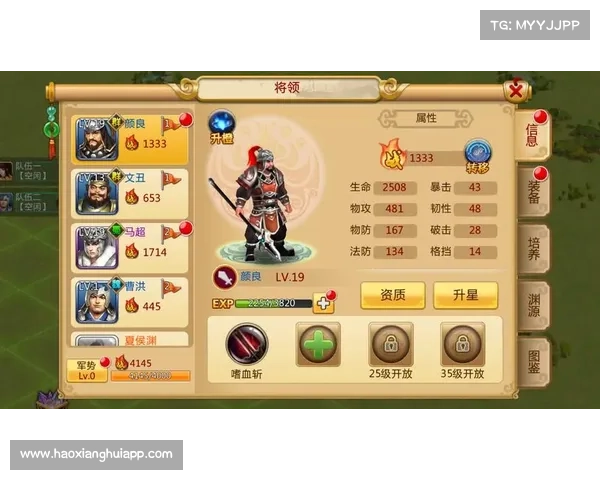 胡来三国将领：升级攻略大揭秘